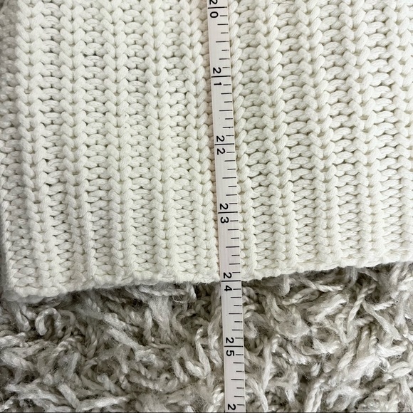 Ann Taylor LOFT White Knit Cowl Neck Sweater Size XS - Picture 3 of 5
